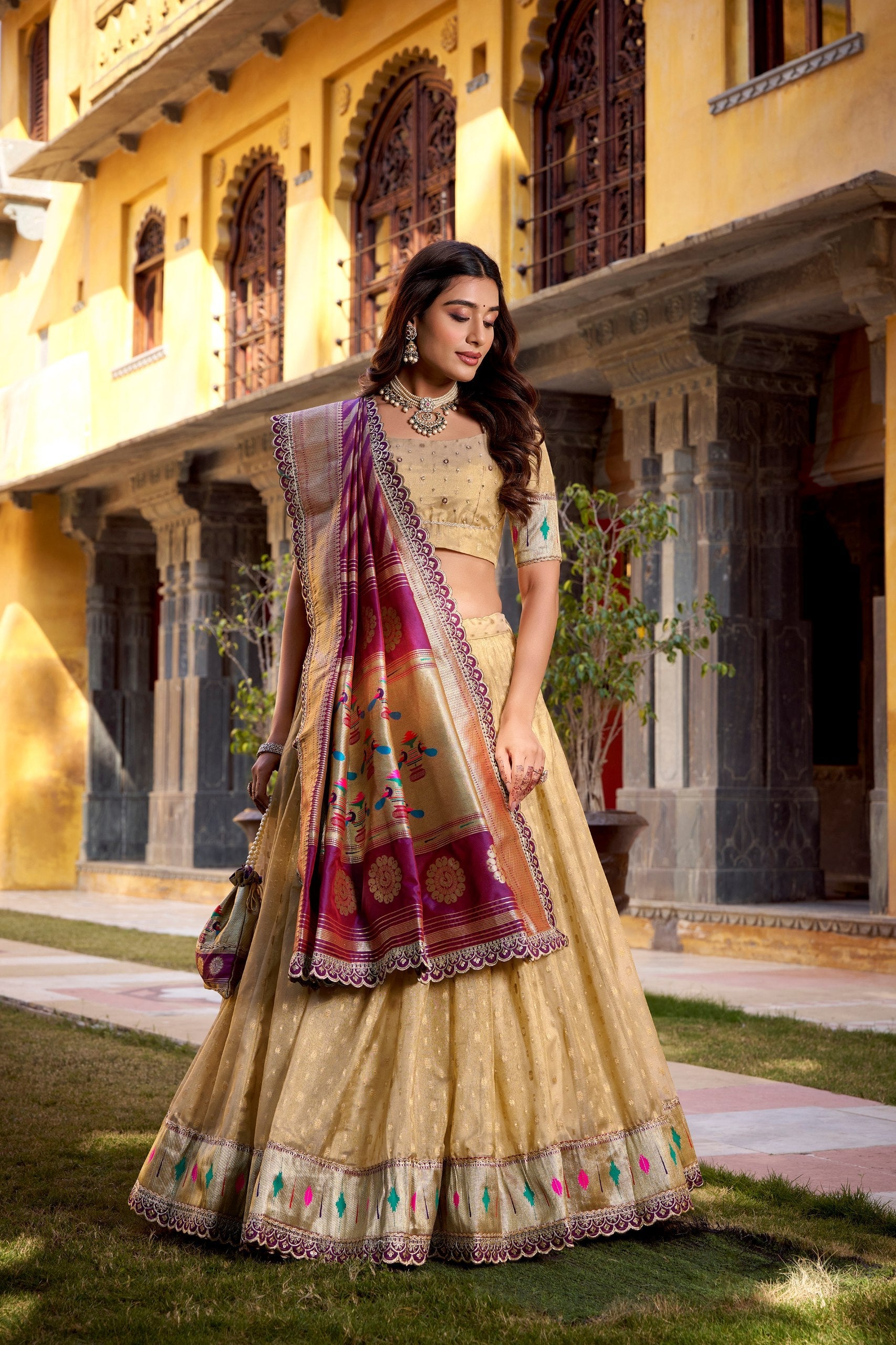 Designer Silk Lehenga Choli Collection with Traditional Dupatta – Festive Wear