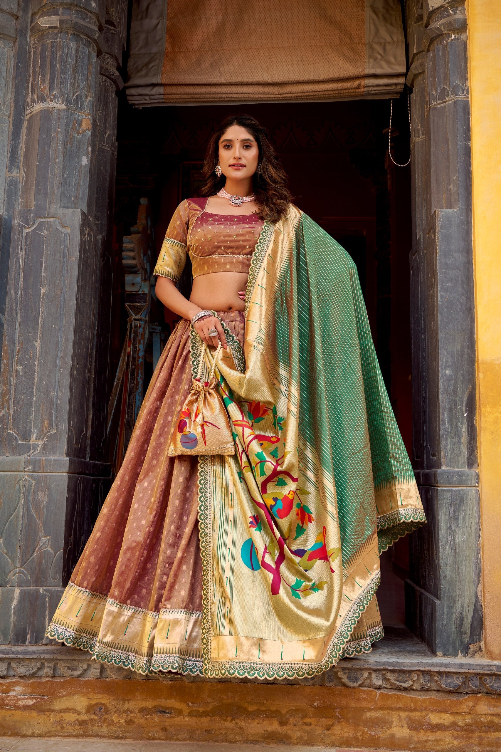 Designer Silk Lehenga Choli Collection with Traditional Dupatta – Festive Wear