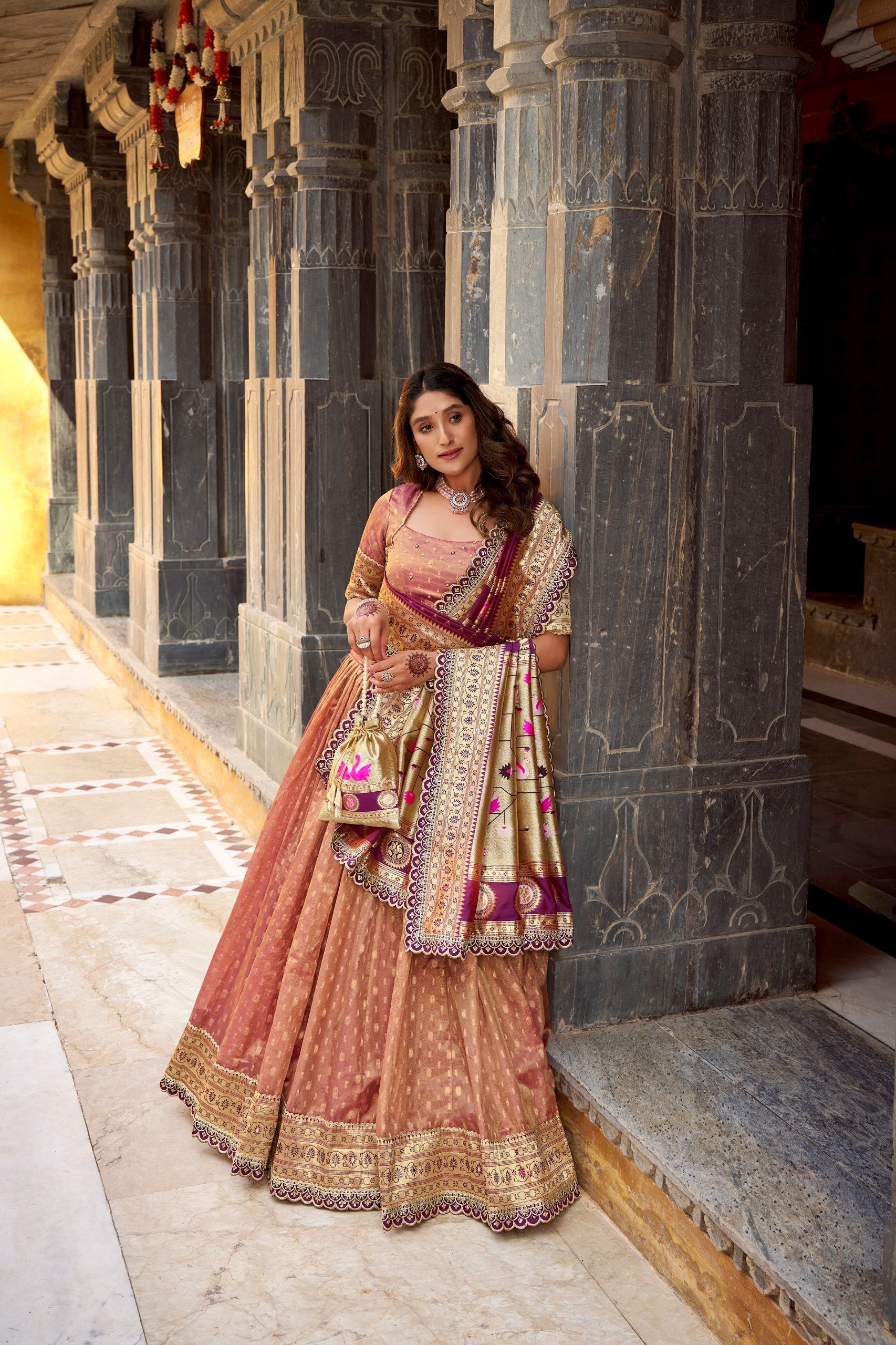 Designer Silk Lehenga Choli Collection with Traditional Dupatta – Festive Wear