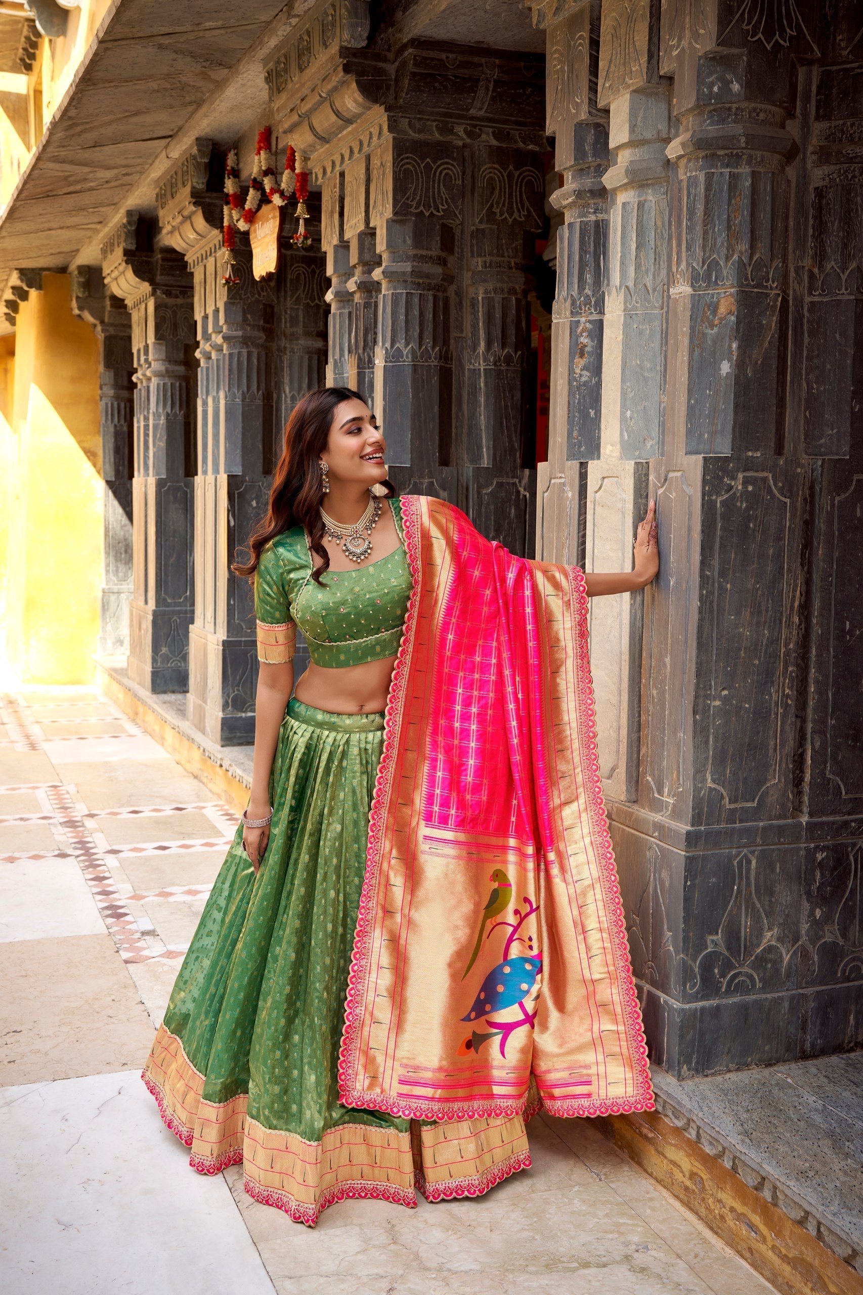 Designer Silk Lehenga Choli Collection with Traditional Dupatta – Festive Wear