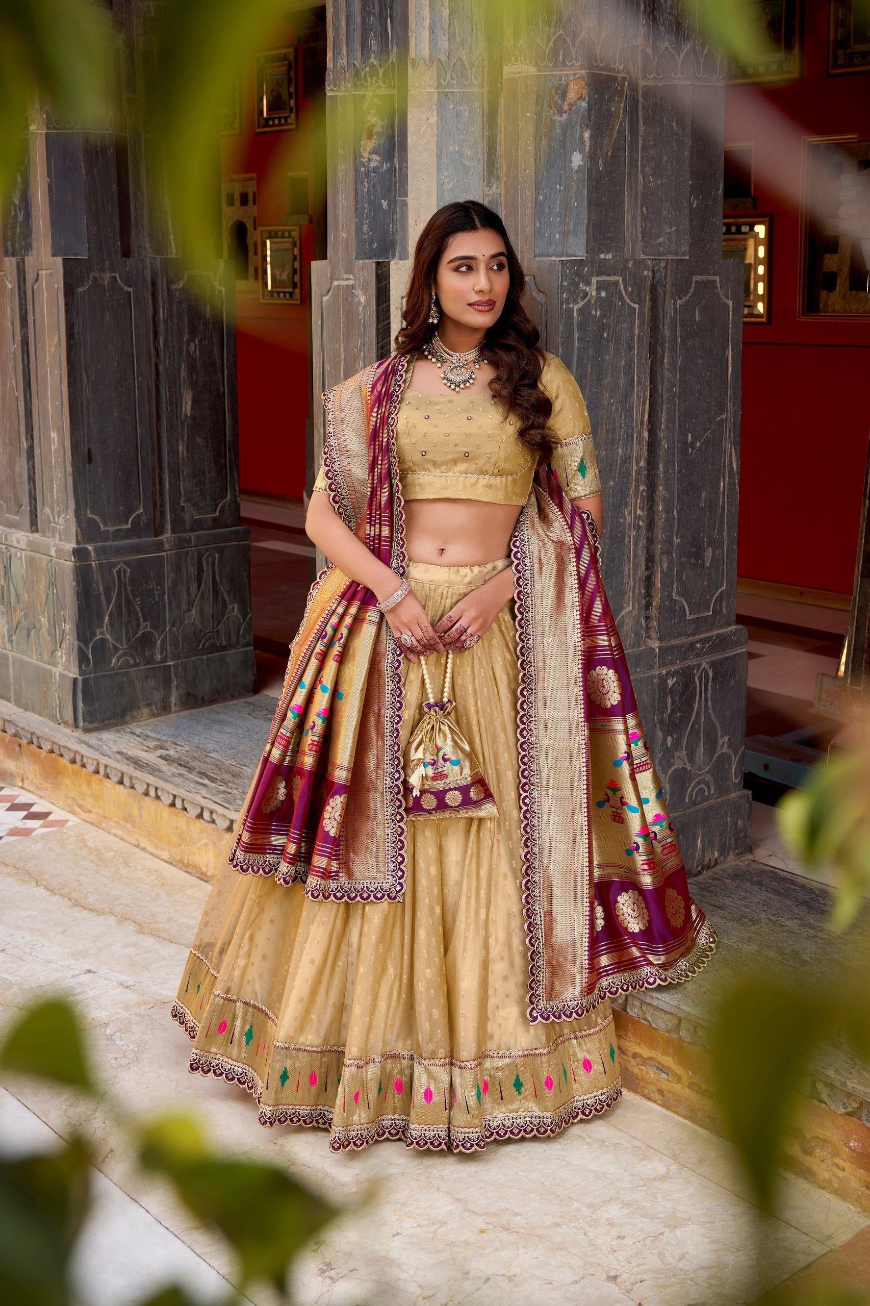 Designer Silk Lehenga Choli Collection with Traditional Dupatta – Festive Wear