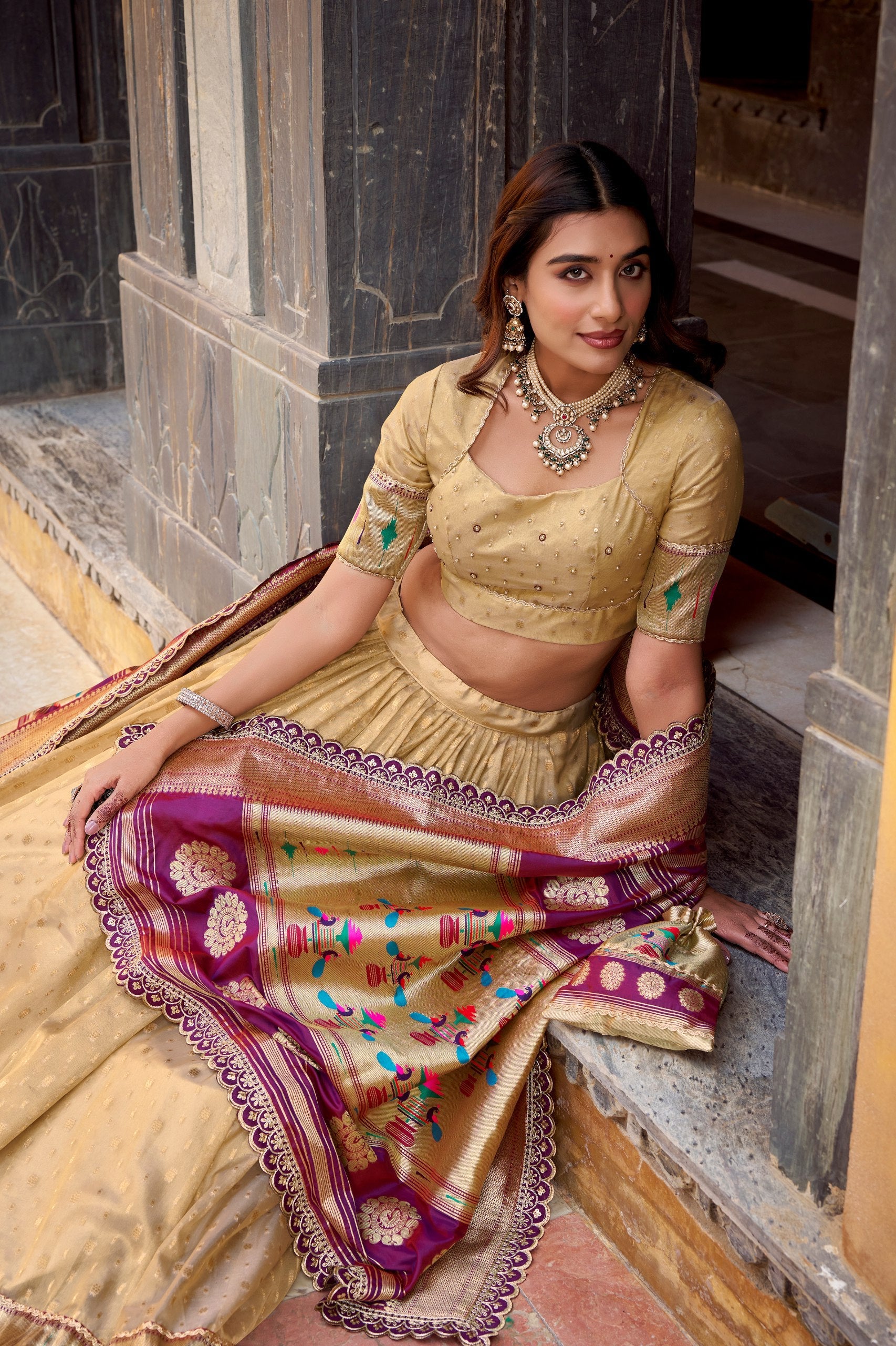 Designer Silk Lehenga Choli Collection with Traditional Dupatta – Festive Wear