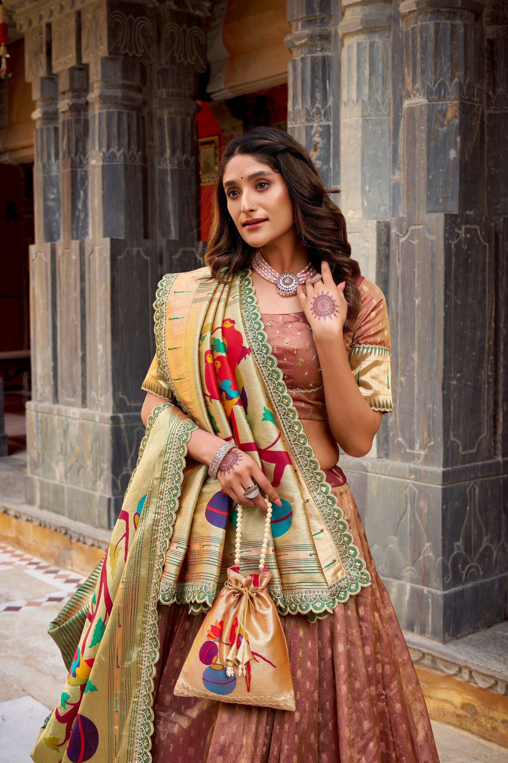 Designer Silk Lehenga Choli Collection with Traditional Dupatta – Festive Wear