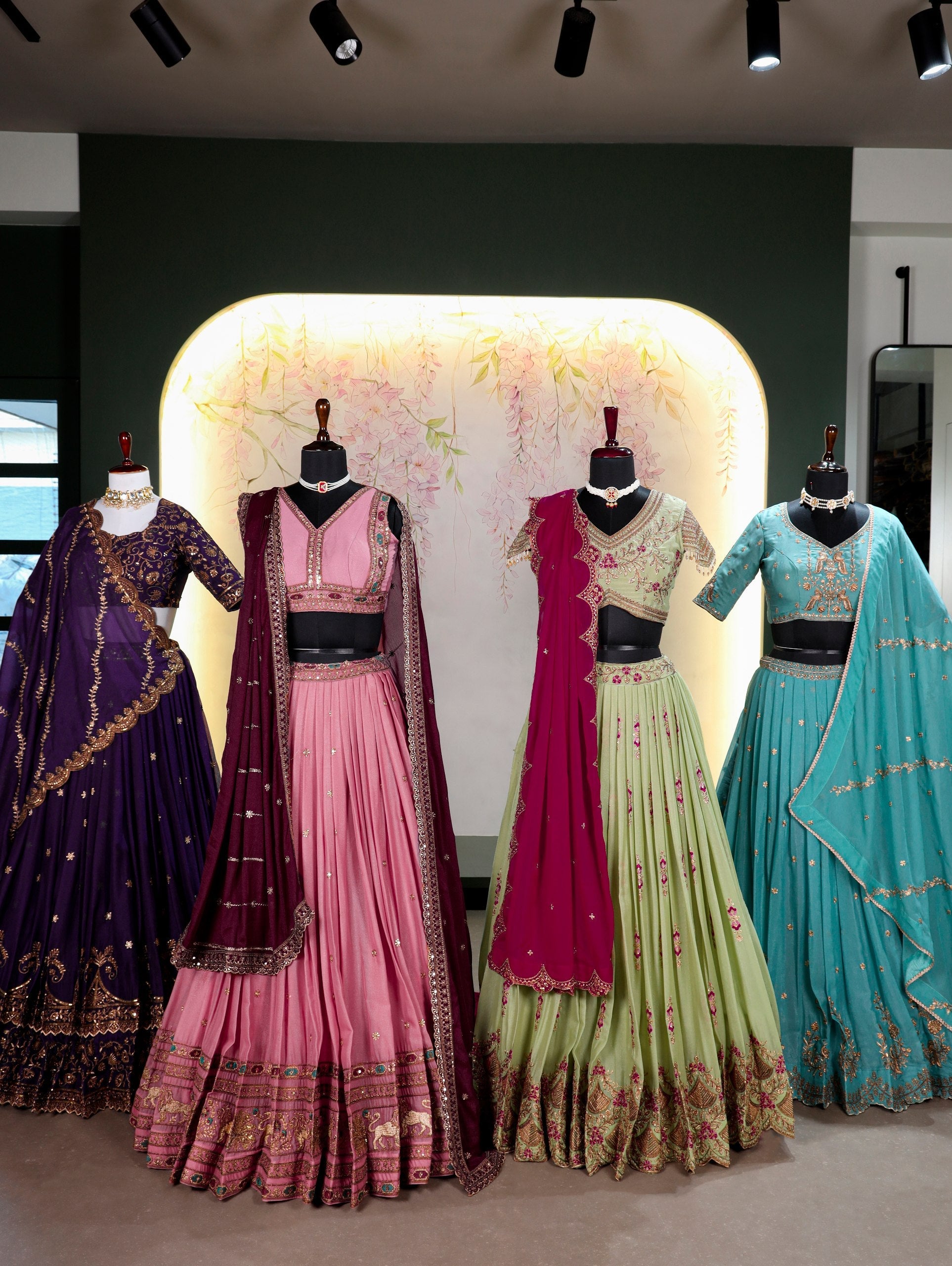 Designer Lehenga Choli Set for Women | Embroidered Party Wear Lehenga with Dupatta | Festive & Wedding Collection