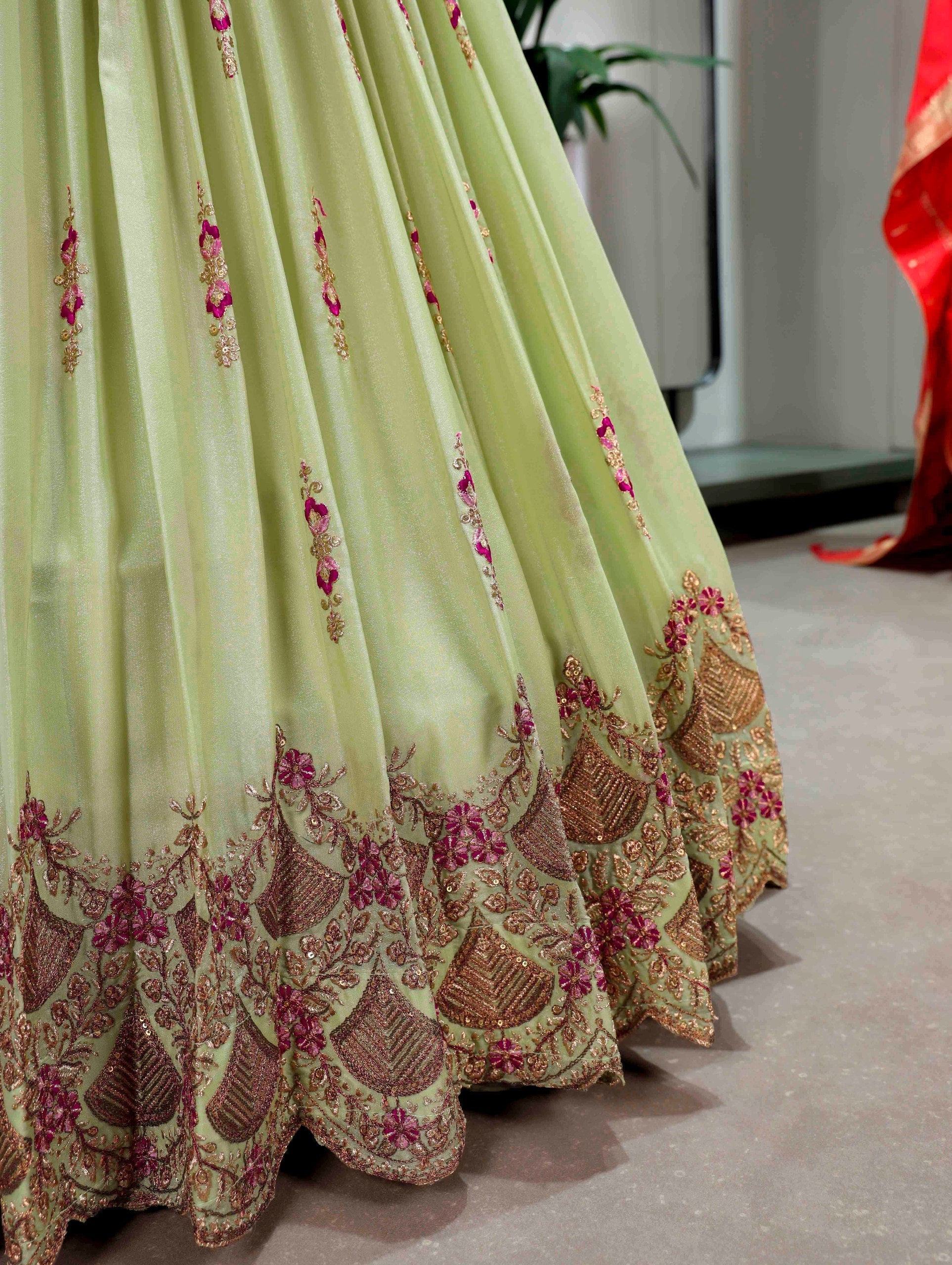 Designer Lehenga Choli Set for Women | Embroidered Party Wear Lehenga with Dupatta | Festive & Wedding Collection