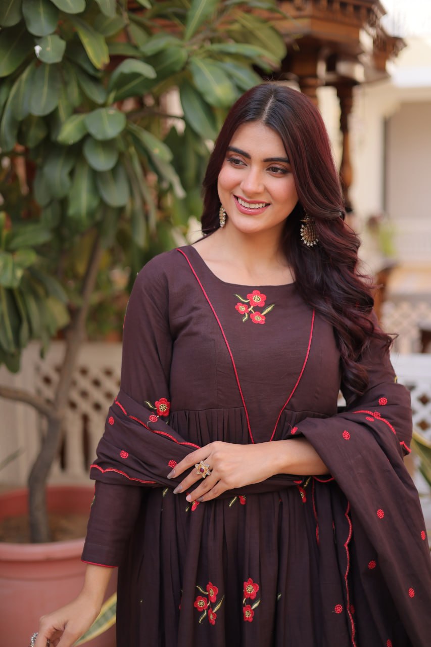 Graceful Kurta Pant Set with Dupatta – Premium Collection