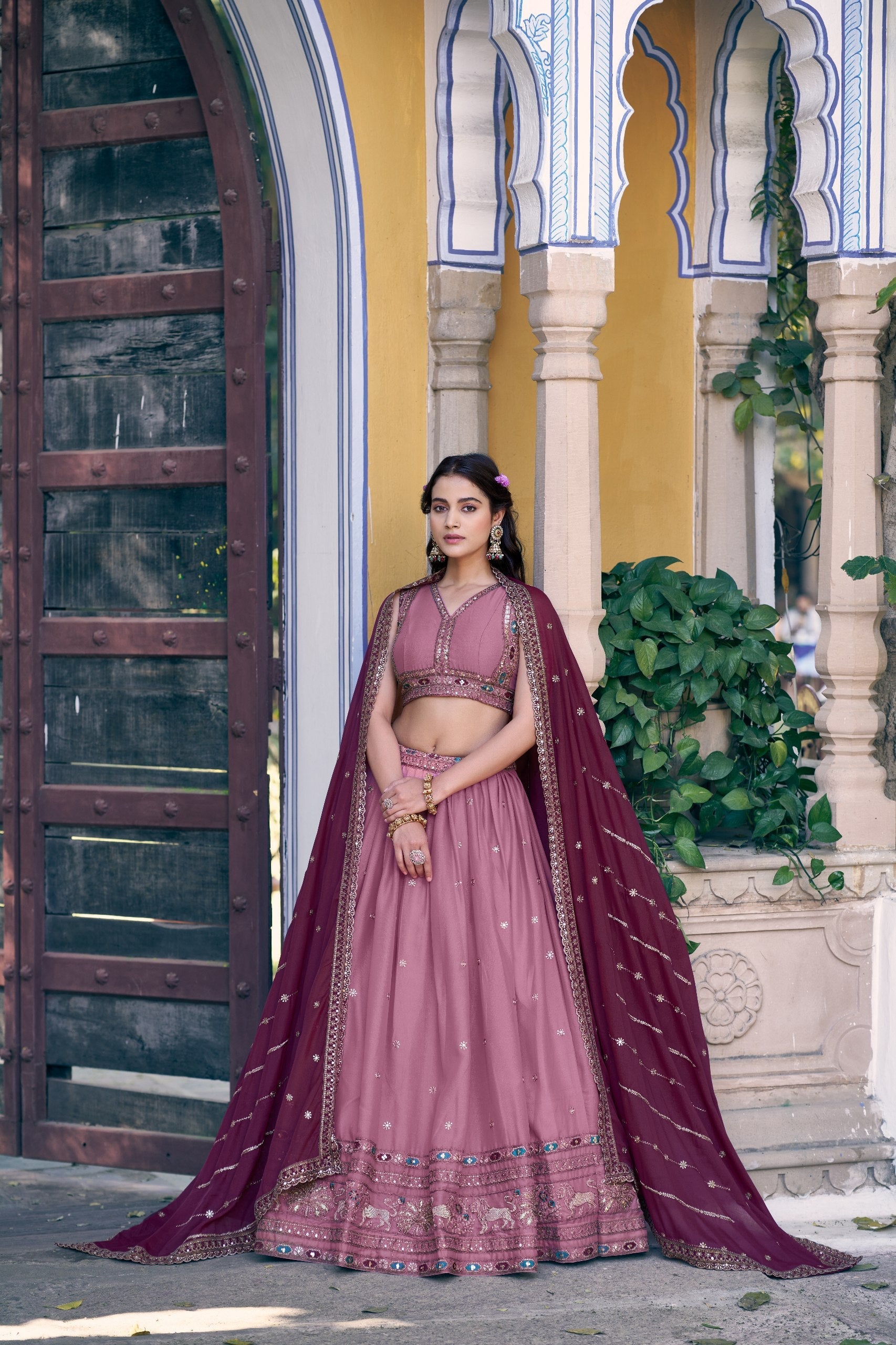 Designer Lehenga Choli Set for Women | Embroidered Party Wear Lehenga with Dupatta | Festive & Wedding Collection