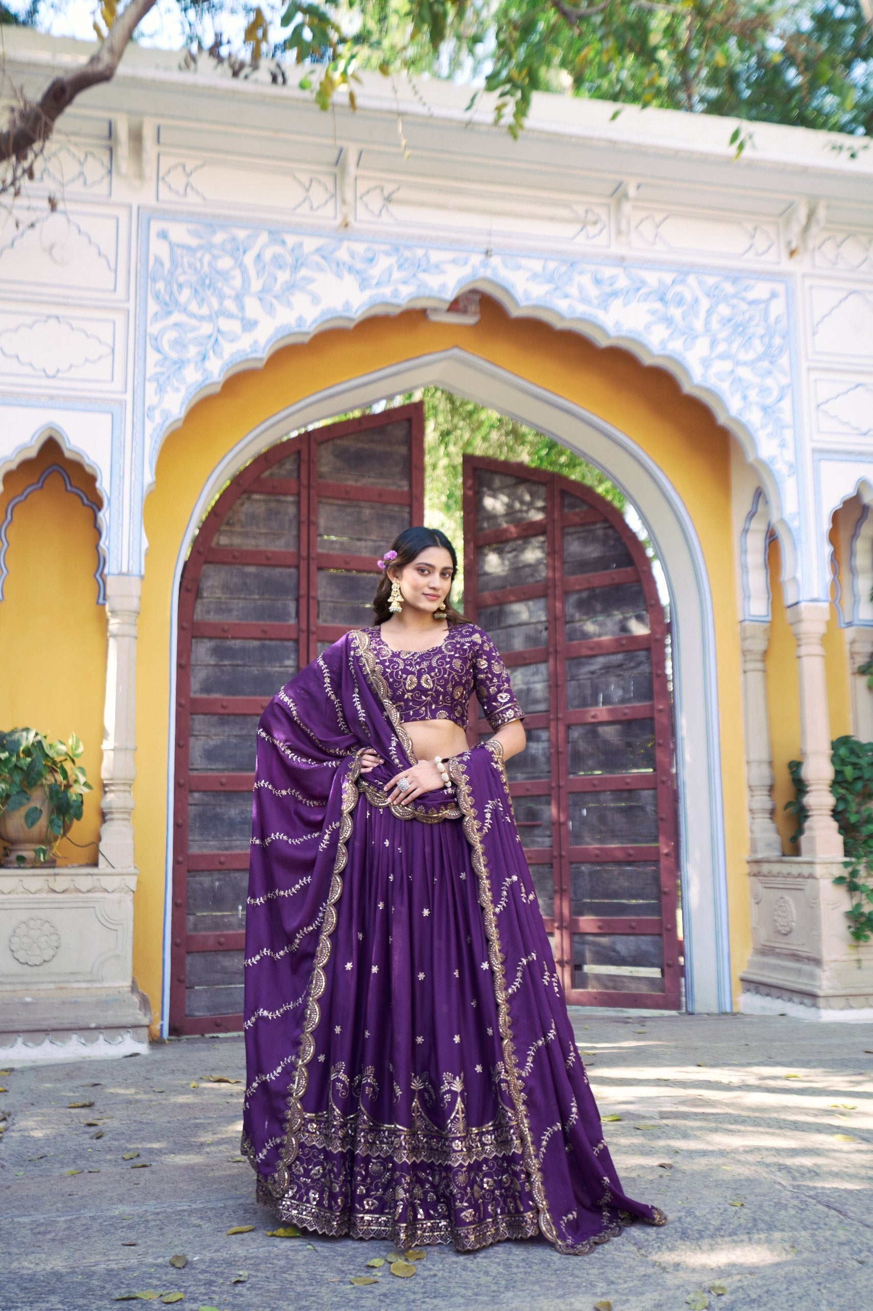 Designer Lehenga Choli Set for Women | Embroidered Party Wear Lehenga with Dupatta | Festive & Wedding Collection