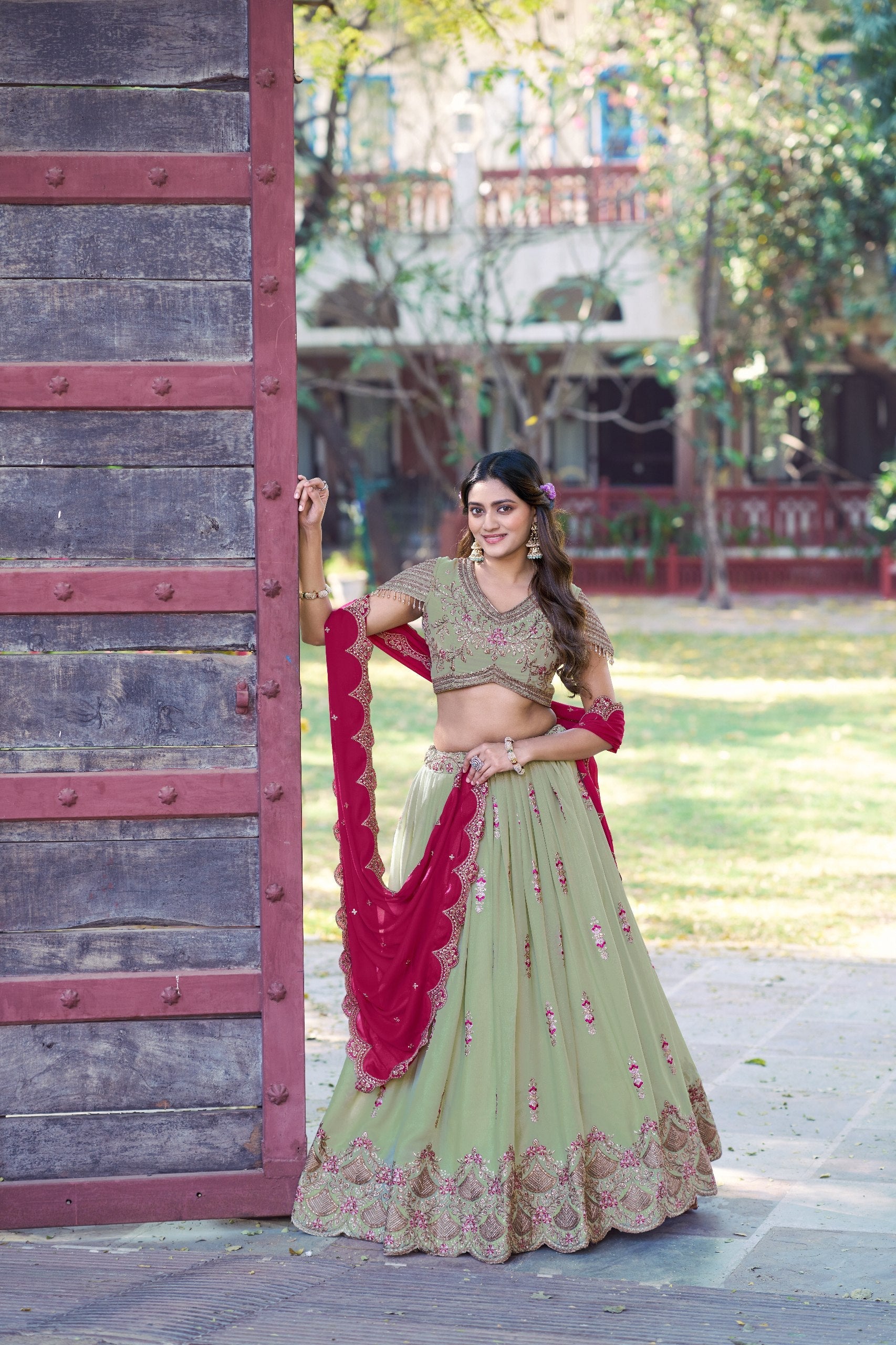 Designer Lehenga Choli Set for Women | Embroidered Party Wear Lehenga with Dupatta | Festive & Wedding Collection