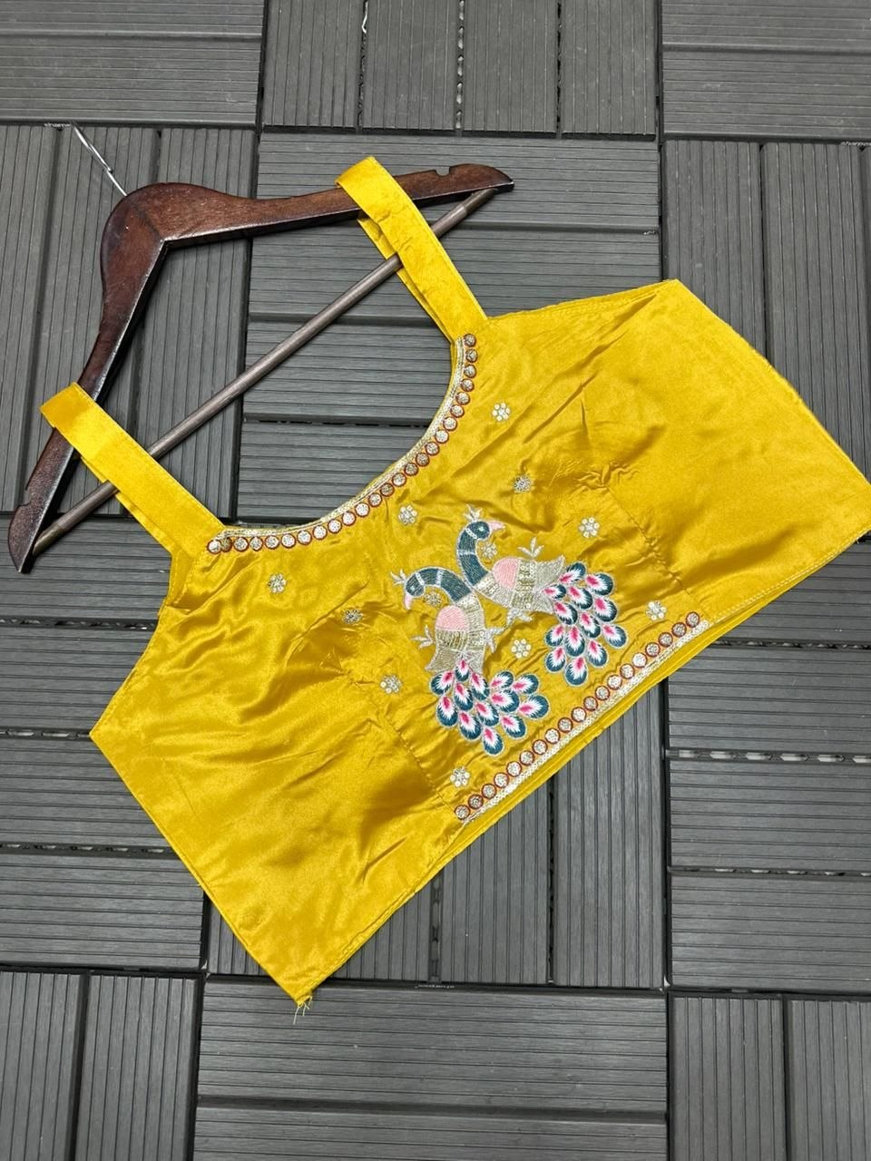 Mustard Elegance Ready-To-Wear Saree Set 💛