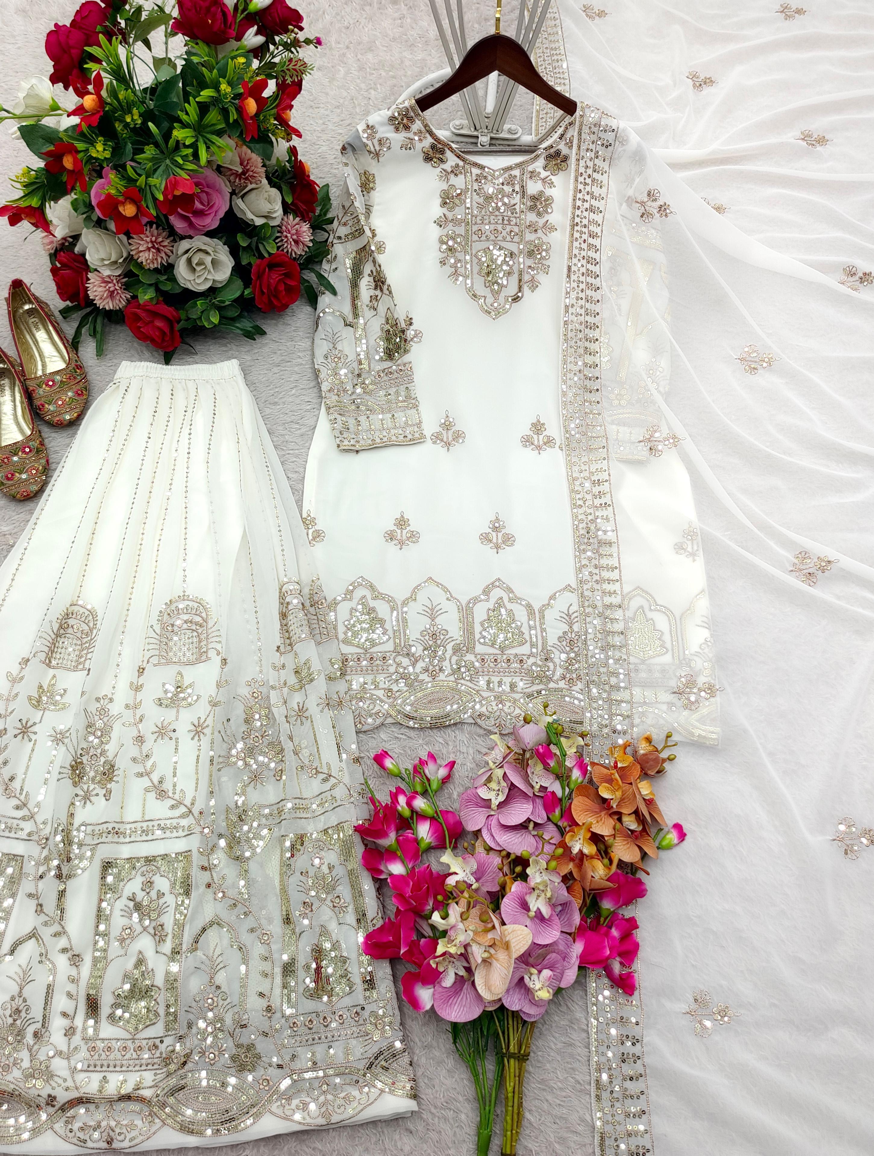 Exclusive Designer Sharara Suit for Women – Premium Ethnic Wear
